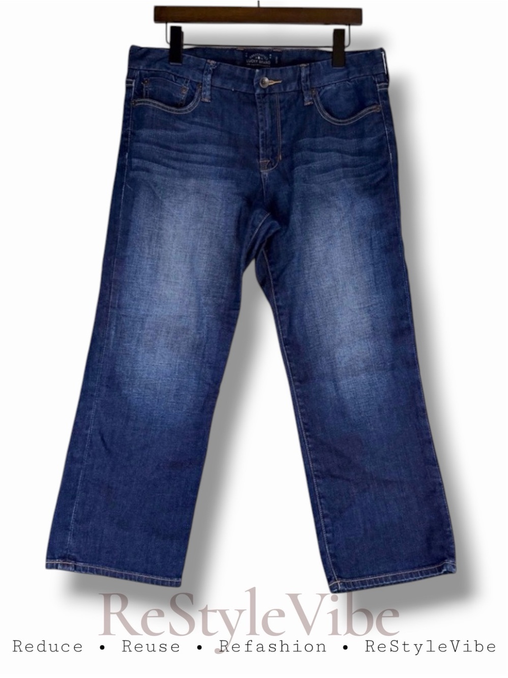 LUCKY BRAND Women’s Size 10/30 Denim Jeans Sweet Jean Crop Style Fit Stretch